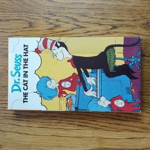 Vintage 80s Dr. Seuss The Cat In The Hat VHS Tape Children's Animated Video